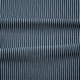 Painted Stripe Fabric, Indigo