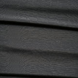Plain Moiré Fabric, Charcoal - Archive