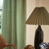 Moiré Stripe Fabric, Emerald