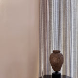Needlepoint Stripe Fabric, Charcoal