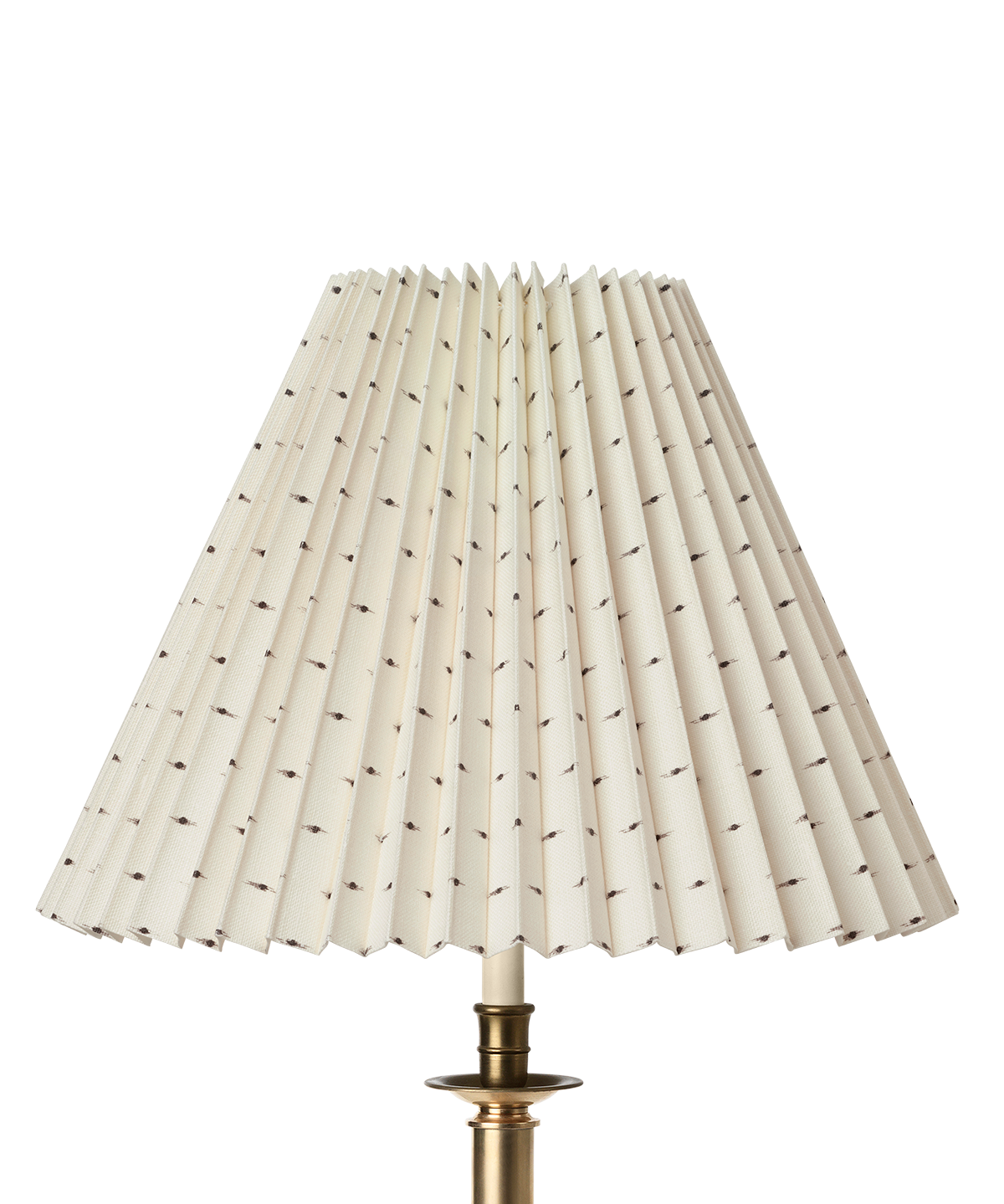 Drop Pleated Lampshade, Charcoal