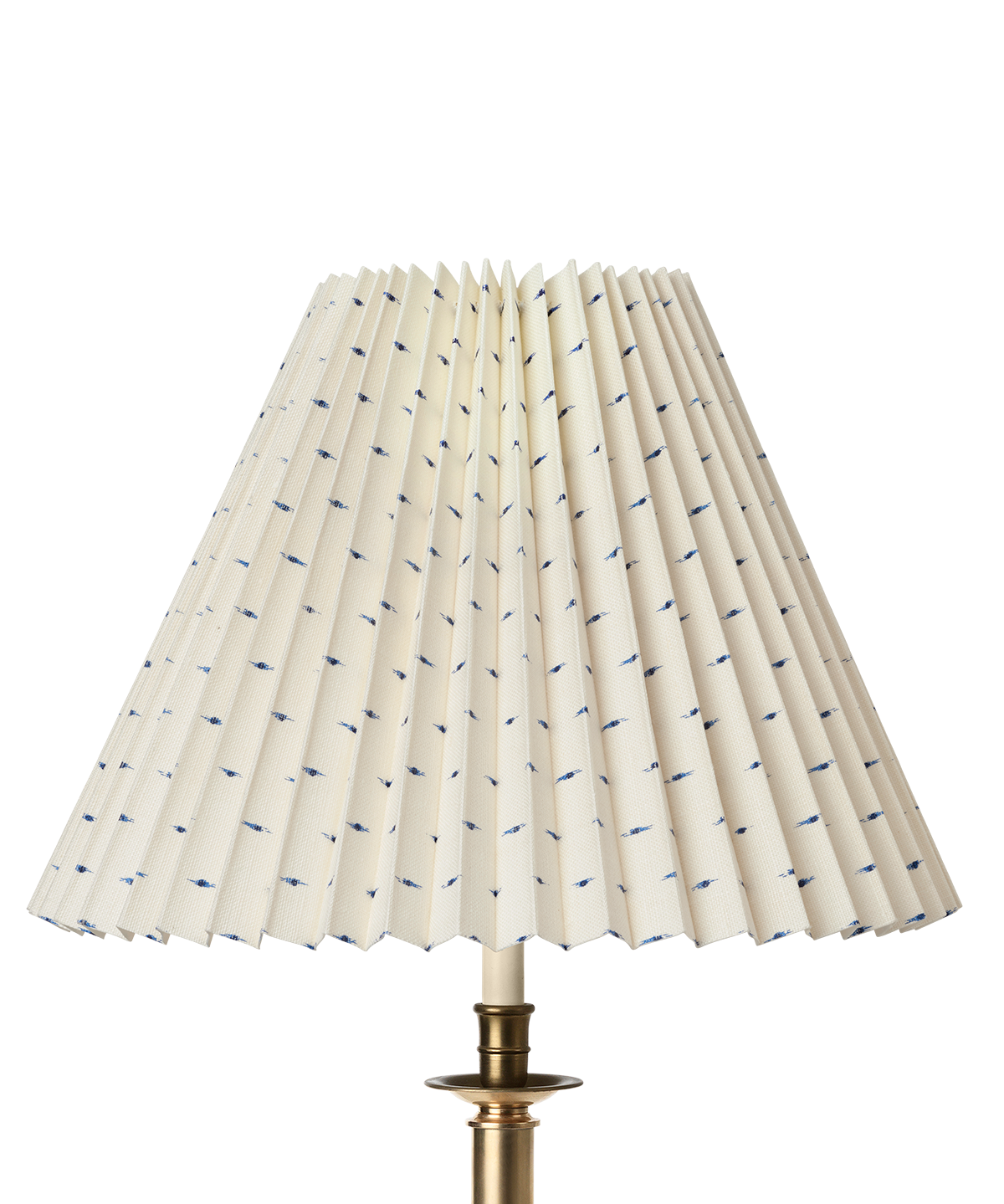 Drop Pleated Lampshade, Ink
