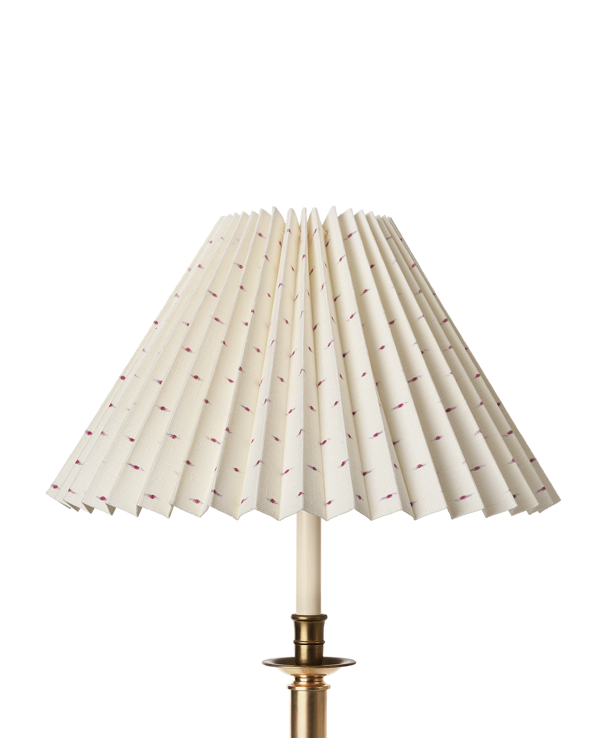 Drop Pleated Lampshade, Rose