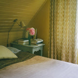 Painted Ikat Fabric, Ochre