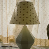 Silvia's Cloth Lampshade H32, Gold