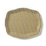 The Family Tray Collection, Painted Stripe Mustard