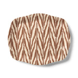 The Family Tray Collection, Painted Ikat Sienna