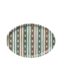 The Family Tray, Small - Eivor's Stripe, Teal