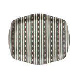The Family Tray, Curved - Eivor's Stripe, Teal