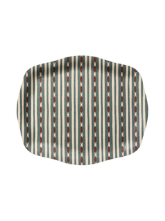The Family Tray, Curved - Eivor's Stripe, Teal