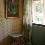 Silvia's Cloth Wallpaper, Plum