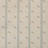 Cross Stitch Wallpaper, Indigo-Plum - Grasscloth