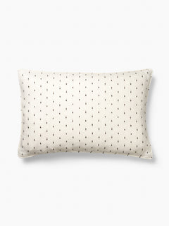 Drop Charcoal Cushion, 35x55cm