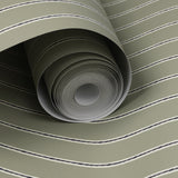 Ribbon Wallpaper, Moss