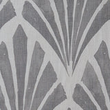 Deco Fan Fabric Sample, Grey - Archive