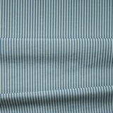 Moiré Stripe Fabric, Blue Porcelain