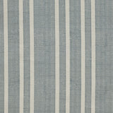 Needlepoint Stripe Fabric Sample, Blue Teal