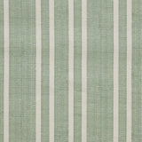 Needlepoint Stripe Fabric Sample, Green Earth