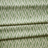 Painted Ikat Fabric, Green Earth