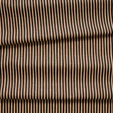 Painted Stripe Fabric, Orange-Noir