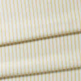 Polka Stripe Fabric, Ochre