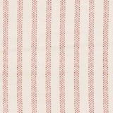 Polka Stripe Fabric, Rouge