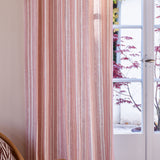 Needlepoint Stripe Fabric, Rouge