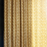 Painted Ikat Fabric, Ochre