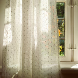 Drop Voile Linen Fabric, Charcoal