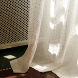 Drop Voile Linen Fabric, Ivory
