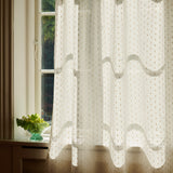 Drop Voile Linen Fabric, Ivory