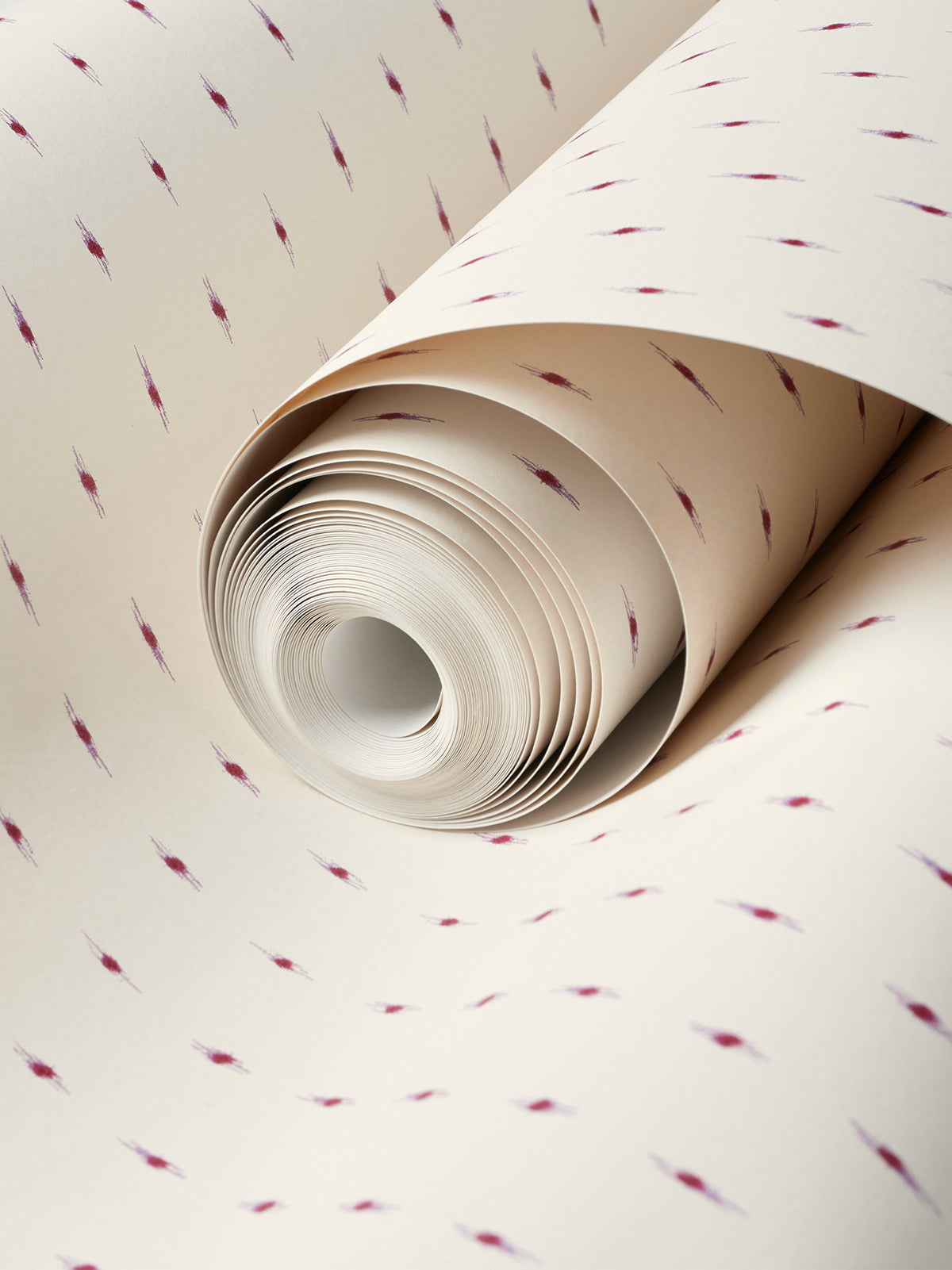 Drop Wallpaper, Rose – Helene Blanche Fabrics & Wallpapers