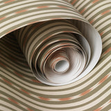 Eivor's Stripe Wallpaper, Peach