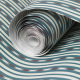 Eivor's Stripe Wallpaper, Plum