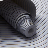 Painted Stripe Wallpaper, Lavender