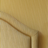 Painted Stripe Wallpaper, Mustard