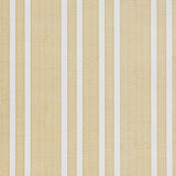 Needlepoint Stripe Wallpaper Sample, Ochre