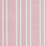Needlepoint Stripe Wallpaper Sample, Rouge