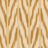 Painted Ikat Wallpaper, Ochre