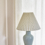Drop Pleated Lampshade, Emerald