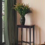 Polka Stripe Wallpaper, Rouge