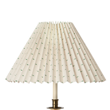 Drop Pleated Lampshade, Emerald