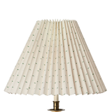 Drop Pleated Lampshade, Emerald