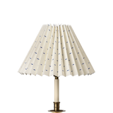 Drop Pleated Lampshade, Ink