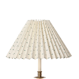 Drop Pleated Lampshade, Emerald