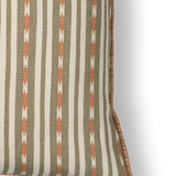 Eivor's Stripe Peach Cushion, 45x45cm