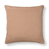 Moiré Stripe Amber Cushion, 45x45cm
