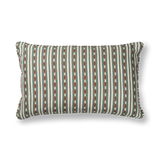 Eivor's Stripe Teal Cushion, 35x55cm