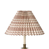 Needlepoint Stripe Pleated Lampshade, Sienna
