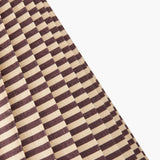 Moiré Stripe Pleated Lampshade, Plum